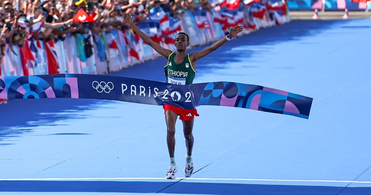 Pourquoi la distance d'un marathon est de 42,195 km ?