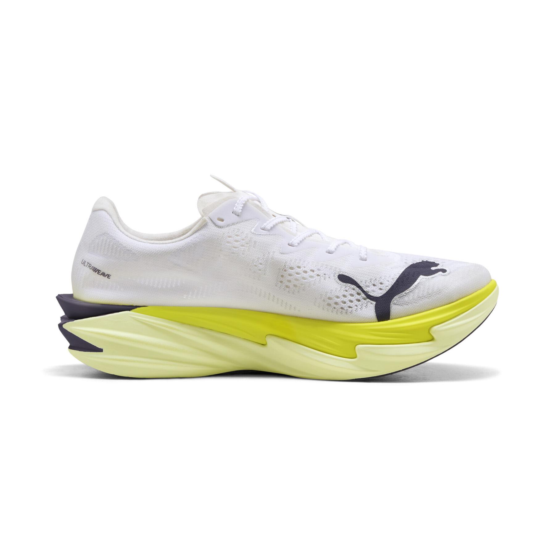 PUMA lance la Deviate Nitro 4 et la Deviate Nitro Elite 4 pour ouvrir la saison 2026. Deux chaussures à plaque carbone, une pour l’entraînement rapide, l’autre pour la compétition du 5 km au marathon, portées par la mousse NITRO™ et l’ADN performance de la marque allemande.